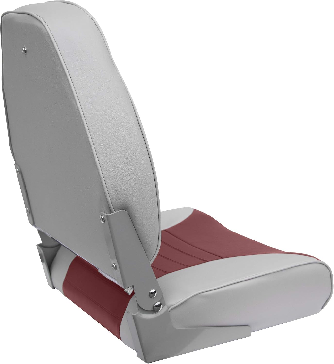 Asiento barco pesca respaldo medio logotipo