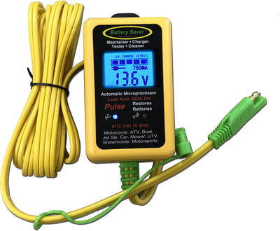 Mantenedor pulsos 6V/12V 10W para batería coche sin consumo
