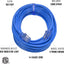 Cable extensión exterior 100ft azul para climas fríos