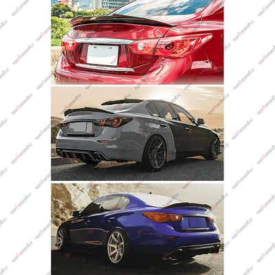 Alerón trasero fibra carbono comp Infiniti Q50 14-24