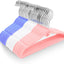30 Perchas Terciopelo Niños Antiderrap Mini Ganchos Multicolor