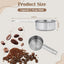 4 Cucharas Taza 2oz Acero Inox para Cocinar