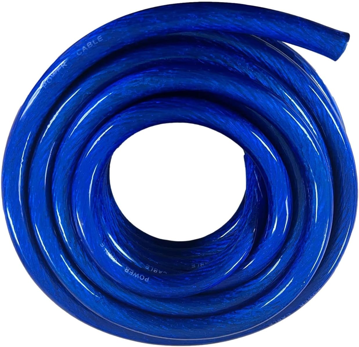 Cable tierra CCA 4mm2 5pulg azul para batería automóvil