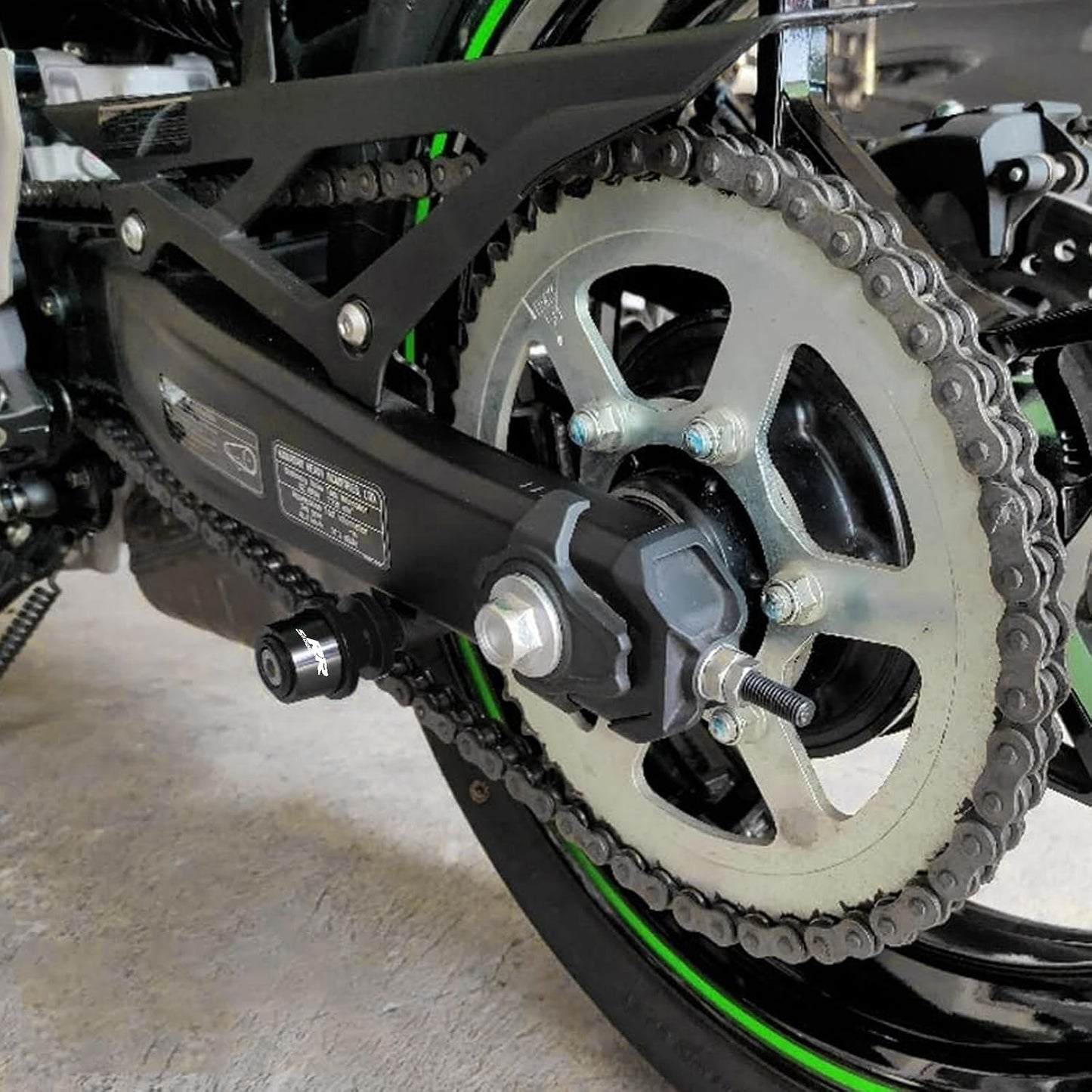 Ajuste para BMW S1000RR 2pcs carretes brazo oscilante negro