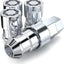 Cerraduras rueda tipo zócalo M12x1.25 1.30" pack 4