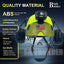 Casco seguridad visera ventilada ajustable ANSI
