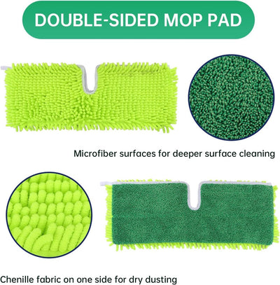 Almohadilla trapeador 18pulg microfibra doble cara para mopa Libman