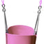 Columpio para niños pequeños rosa 60pulg cap 50lb
