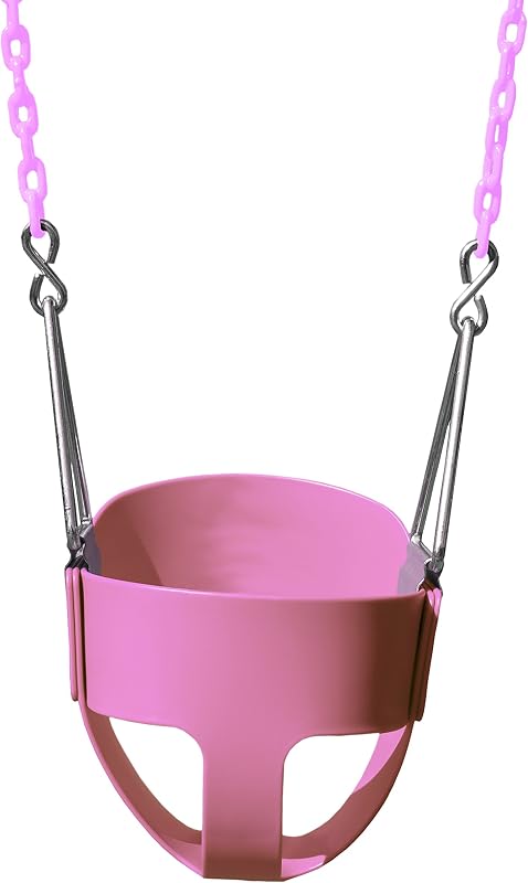 Columpio para niños pequeños rosa 60pulg cap 50lb