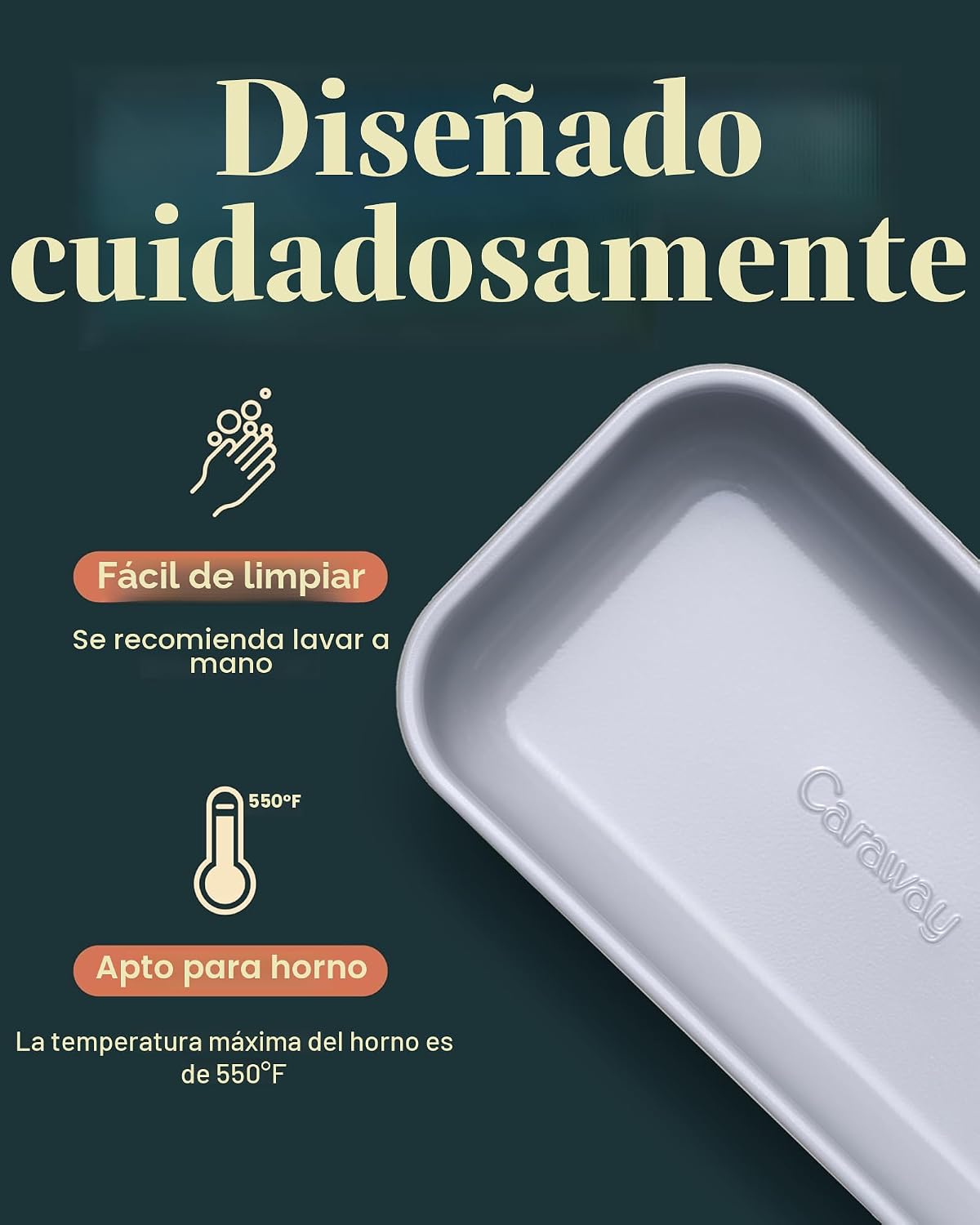 Molde pan cerámica antiadherente 1libra no tóxico
