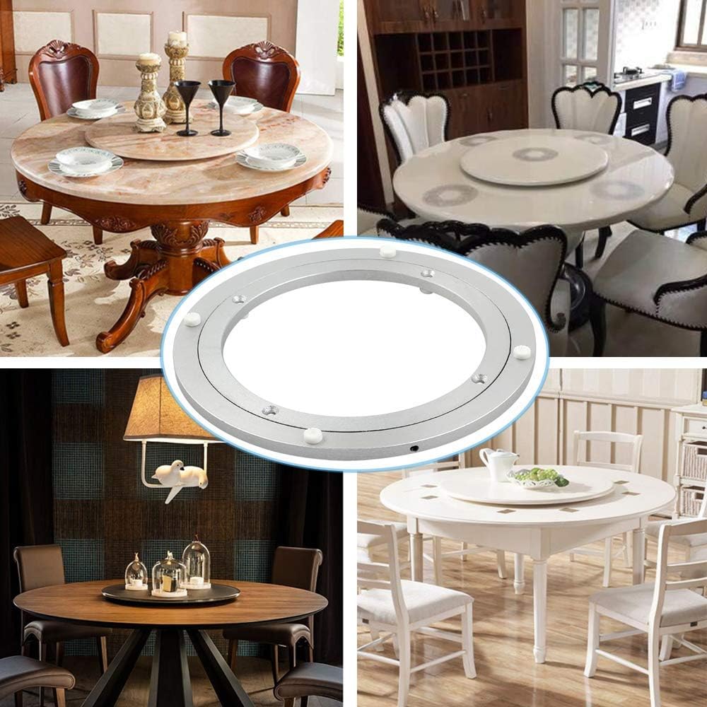 Placa giratoria aluminio mesa comedor 18"
