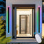 2 Luces LED Pared Exteriores RGB 60" Control Remoto