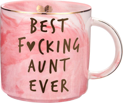 Taza de café divertida para tía de sobrina