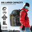 Bolsa botas esquí 50l exterior gomado fondo impermeable