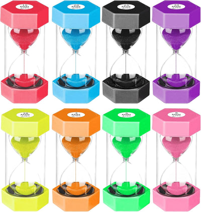 Reloj arena acrílico irrompible para niños juegos aula