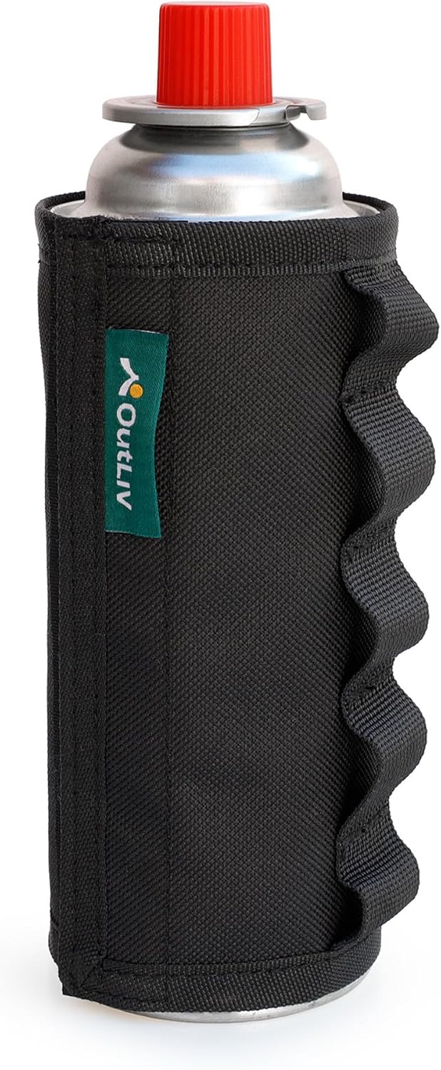 Funda protectora butano 8oz ligera color negro