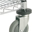 Carrito estante alambre ajustable 24x36pulg cromado