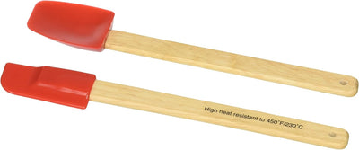 Set 2 Espátulas Mini Norpro Color Rojo