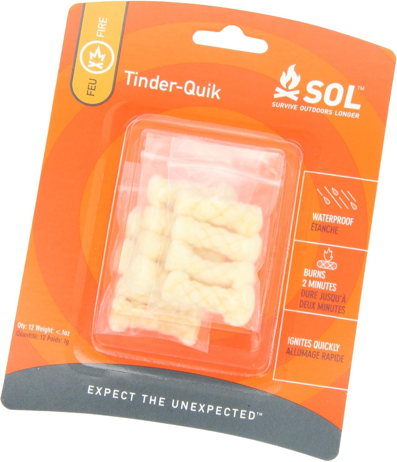 Pack encendedor de fuego para camping y supervivencia