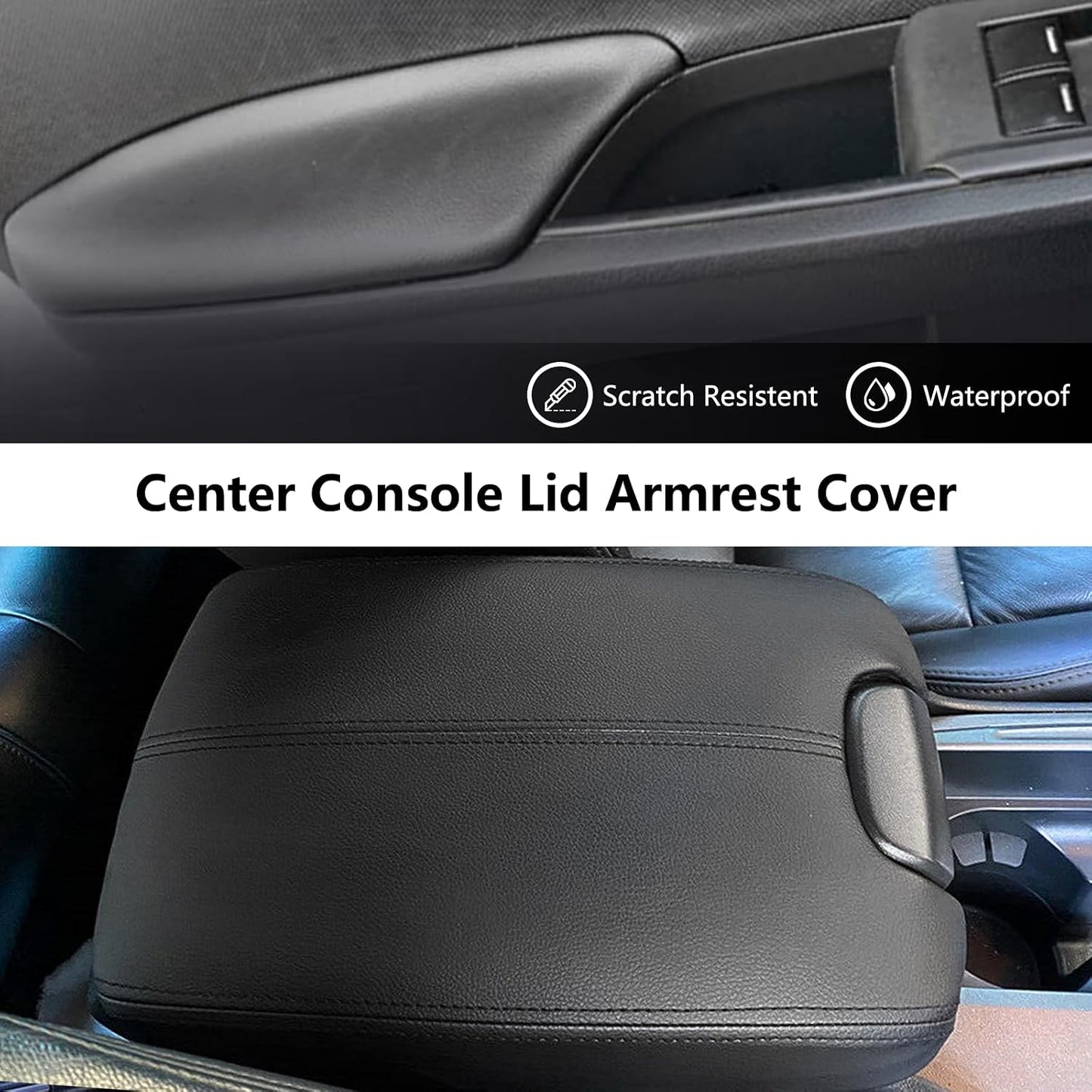 Funda reposabrazos Honda Accord Sedan negro