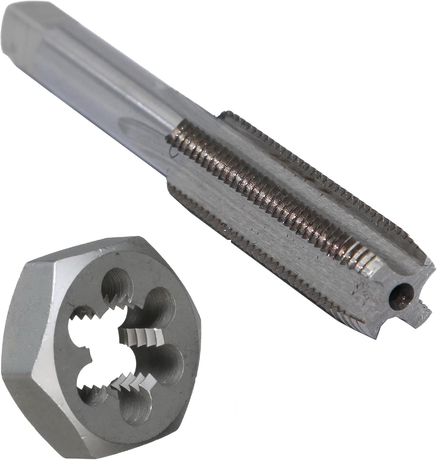 Kit grifo enchufe HSS y troquel hexagonal carbono