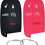 Funda silicona llavero comp Chrysler 200 300 Dodge Jeep