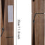 Pinza madera jumbo 12pulg para ropa y toallas