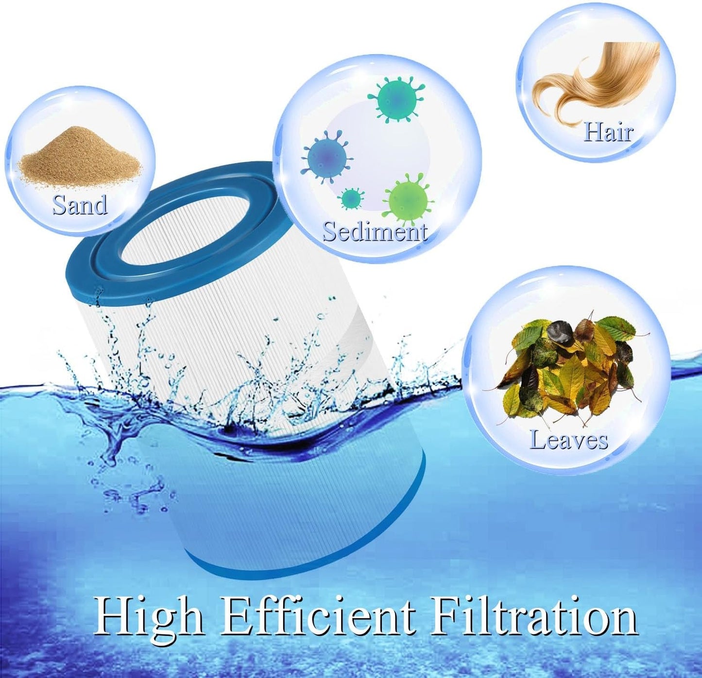 Filtro aire spa PDM28 pack 2
