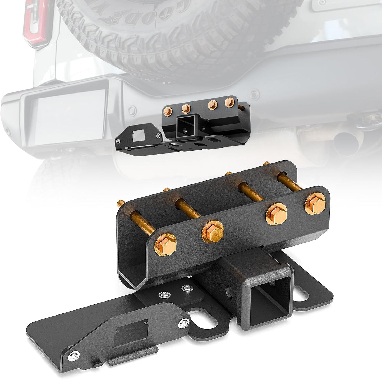 Kit enganche remolque 2pulg Ford Bronco con cubierta