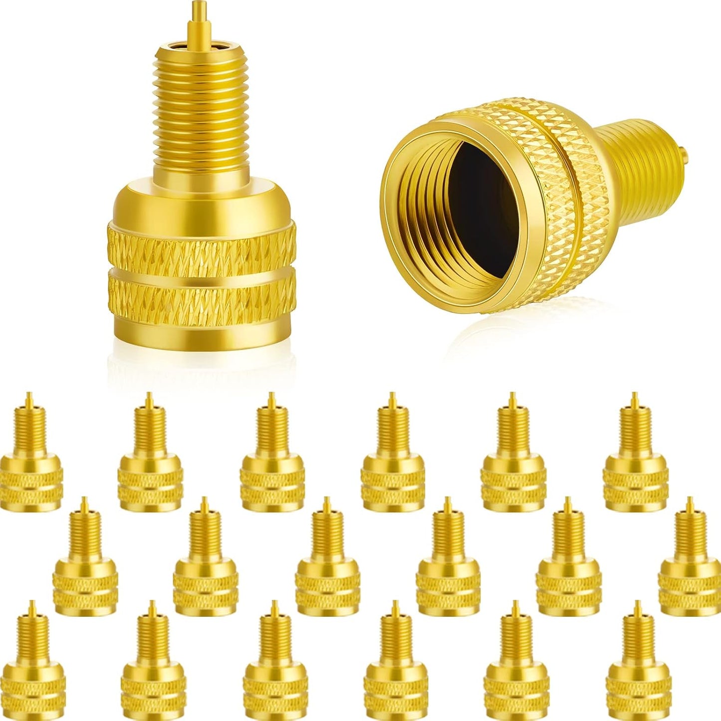 10 Pzas Adaptador Válvula Neumático Orificio Grande