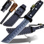 Cuchillo supervivencia estilo japonés 15.8" acero DC53