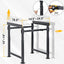 Soporte colmena metal ajustable 15-19pulg resistente UV