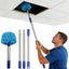 Plumero telaraña poste inox 6ft cabezal cepillo 12-14ft