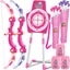 2 Set Arco Flecha Niños 4-12 Años Interior Exterior