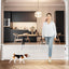 Puerta retráctil para perros 24x75" malla reforzada
