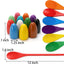 Set 24 Pzas Huevos Pascua y Cuchara para 12 Jugadores