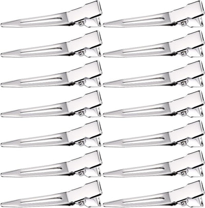 Pinzas pelo una punta 1.75pulg set 50 metal duradero bloqueo rastas