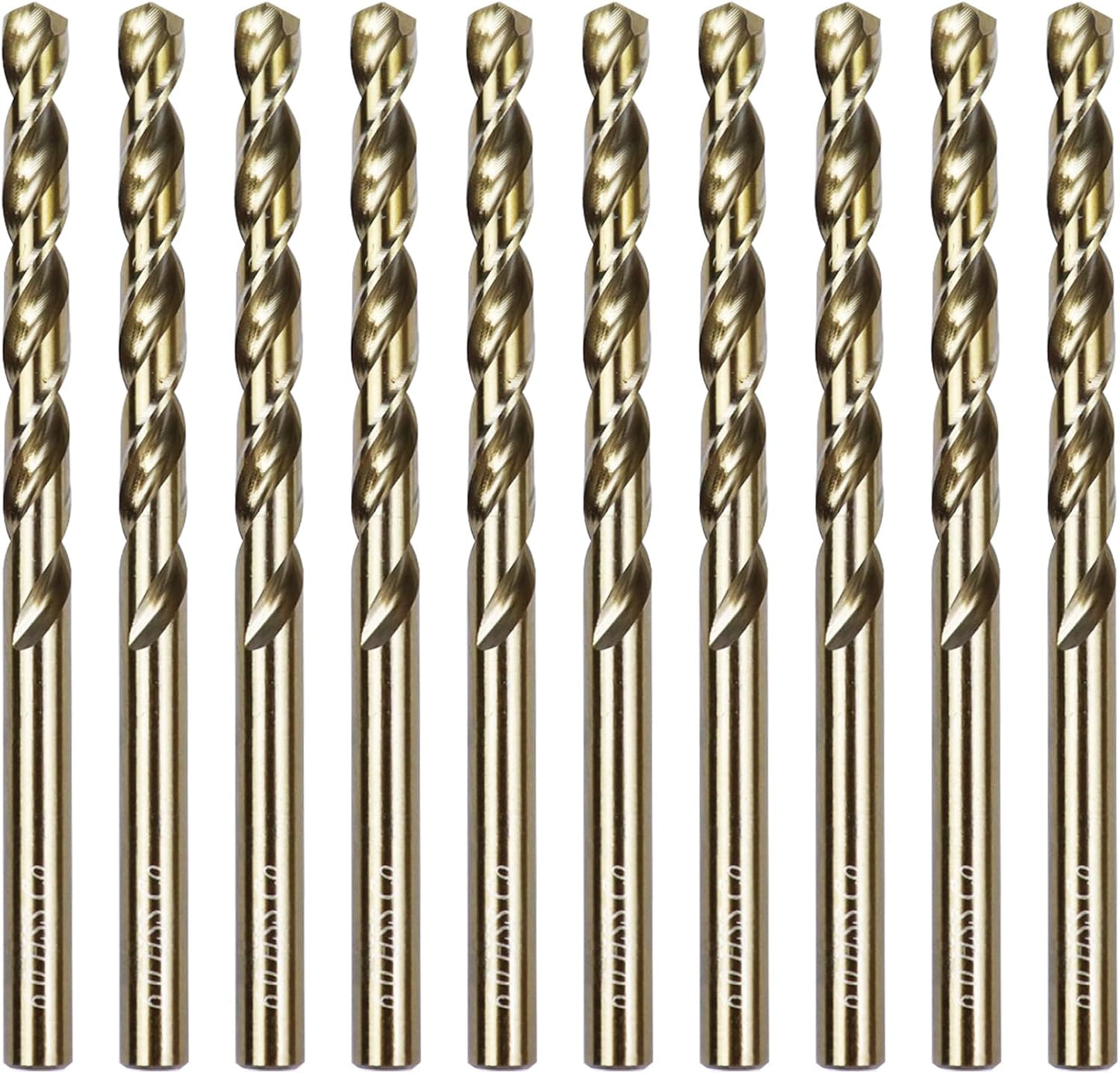 Juego brocas cobalto M35 HSSCO 15/64pulg para acero inox y metal