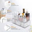 2 Organiz. Botiquín Apilables con Divisor Maquillaje
