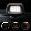 Luces LED placa matrícula tira roja Nissan Frontier 07-19