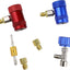 Adaptador A/C R1234yf con grifo lata y kit removedor núcleo