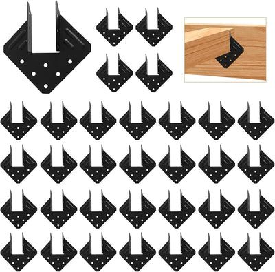 32 Lazos Huracán para Vigas Madera 2x4-2x8 Acero Inox