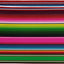 Cesta almacenamiento sarape rayas con asa plegable