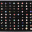 Carriola organizadora para joyas 12/24/36 celdas