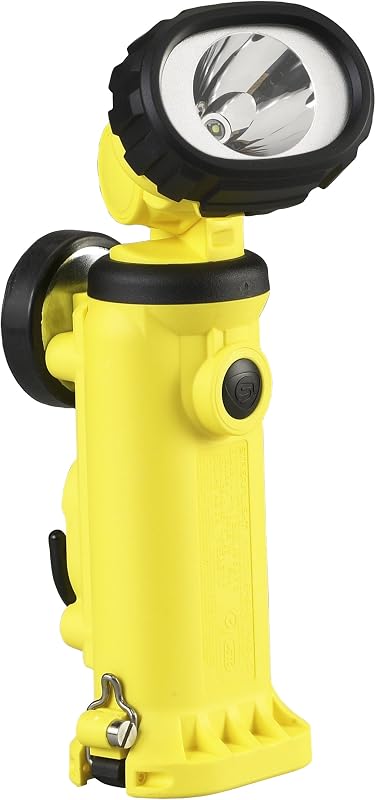 Foco recargable 150 lúmenes 120V CA/12V CC amarillo