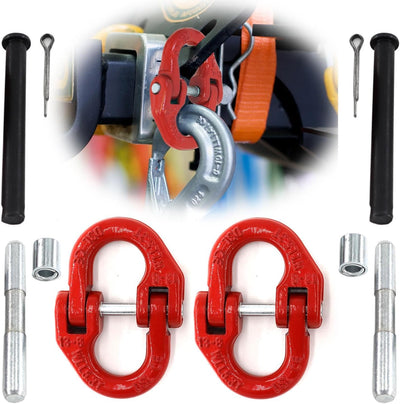 2 Eslabones Hammerlock 1/2pulg 12000lb Conector Cadena G80