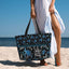 Bolsa playa impermeable mujer plegable con bolsillos