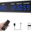 Temporizador digital cuenta regresiva 999 dias pantalla azul 18.8x5pulg