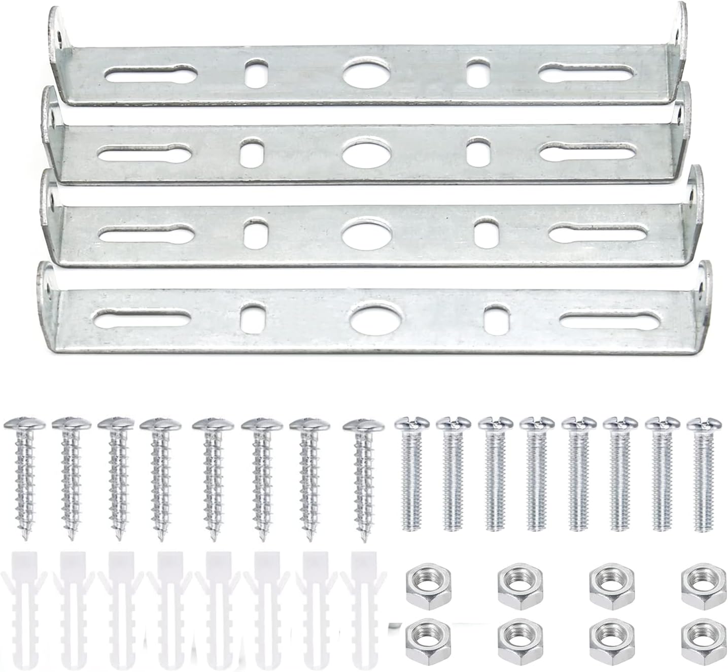 4 Pzas Soporte Lámpara Universal 5.1pulg Pared