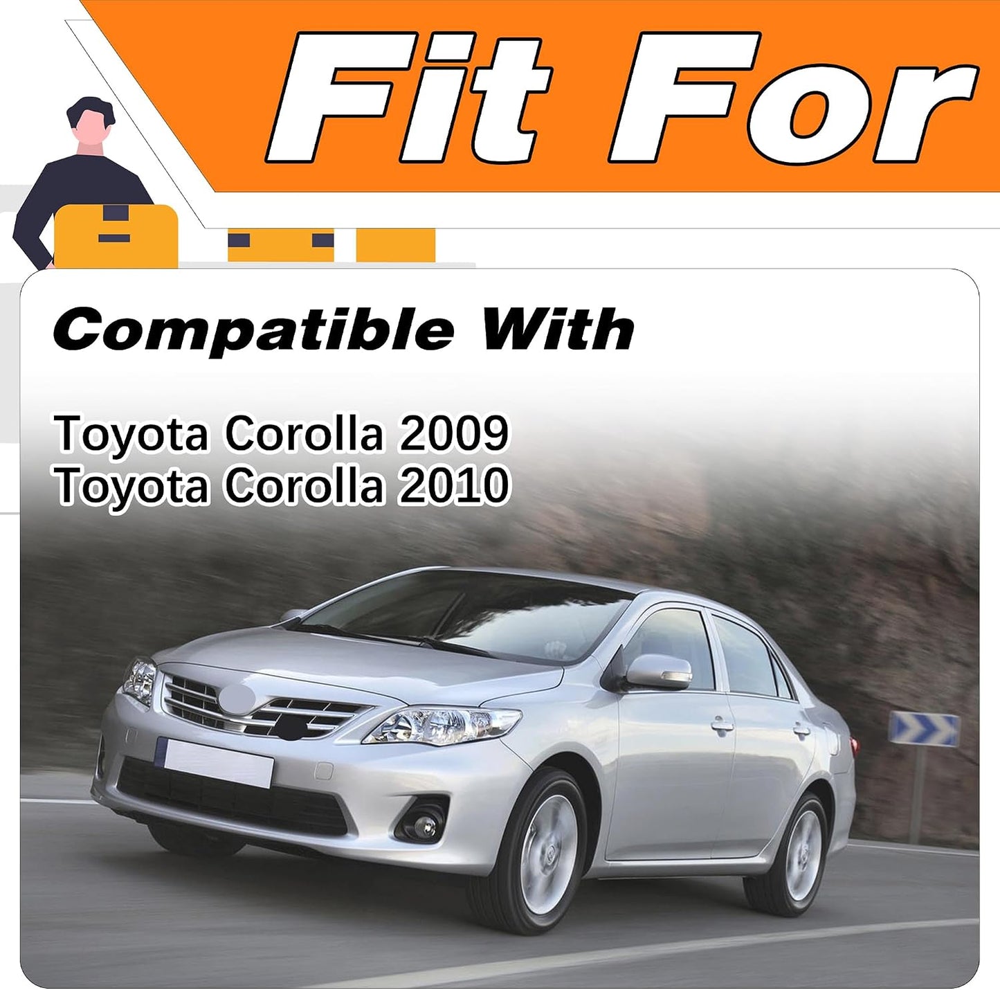 Luces antiniebla Toyota Corolla 09-10